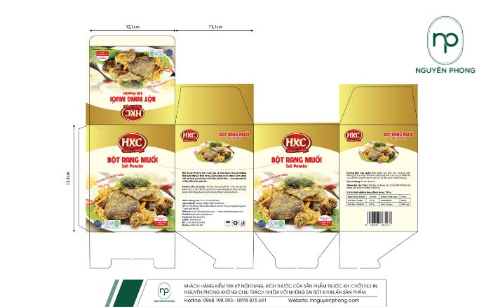 thiết kế hộp giấy đựng nước phở cô đặc theo yêu cầu